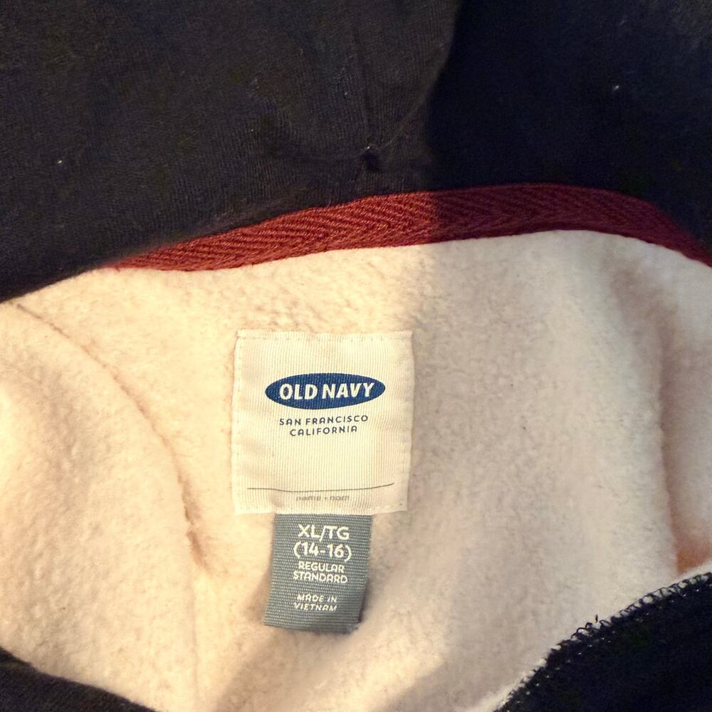 Kids 14-16 - Old Navy "Take A Hike" Hoodie - Picture 4 of 5